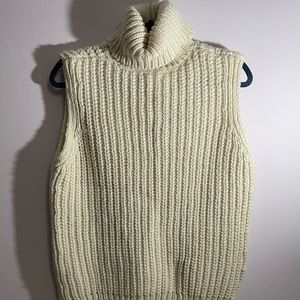 Turtleneck Sweater. Off-white. Layer it with a fitted shirt or wear as is!